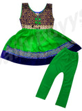 Green Party Dress Girls Clothing