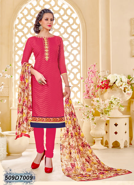 Pink Beige Pure Cotton Salwar