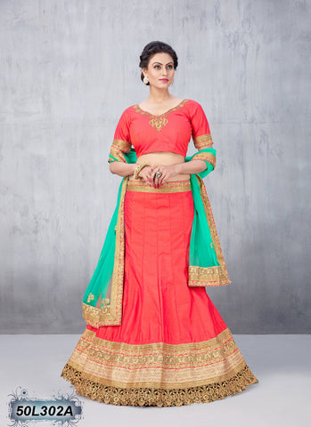 Pink Designer Lehenga Choli