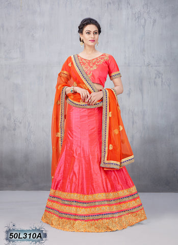 Pink Designer Lehenga Choli