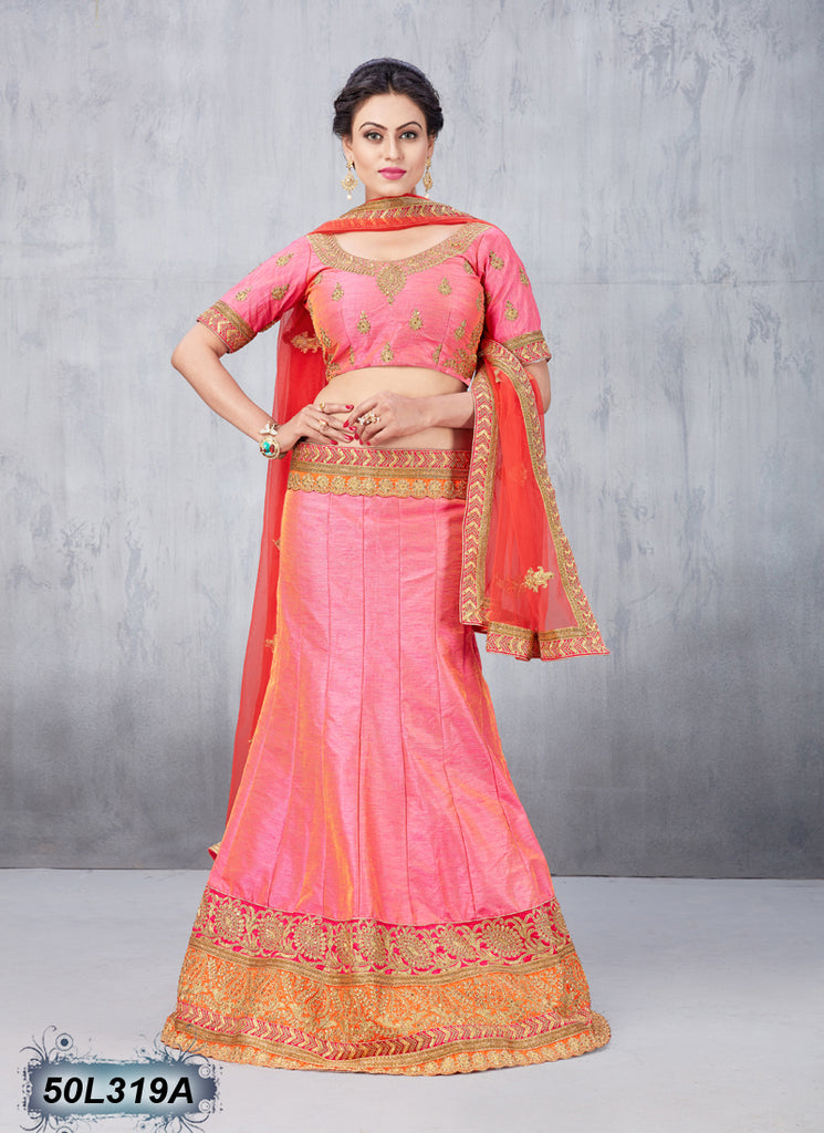 Pink Designer Lehenga Choli