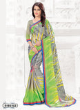 Grey,Green Georgette Sarees