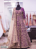 Purple Banglori Silk Salwar
