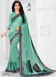 Green Georgette Sarees