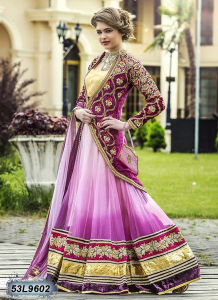 Purple Designer Lehenga Choli