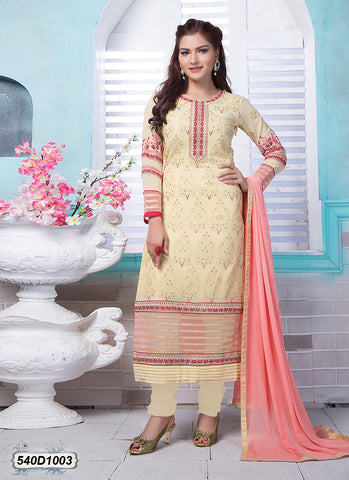 Yellow Georgette Salwar