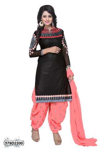 Black Peach Pure Cotton Salwar