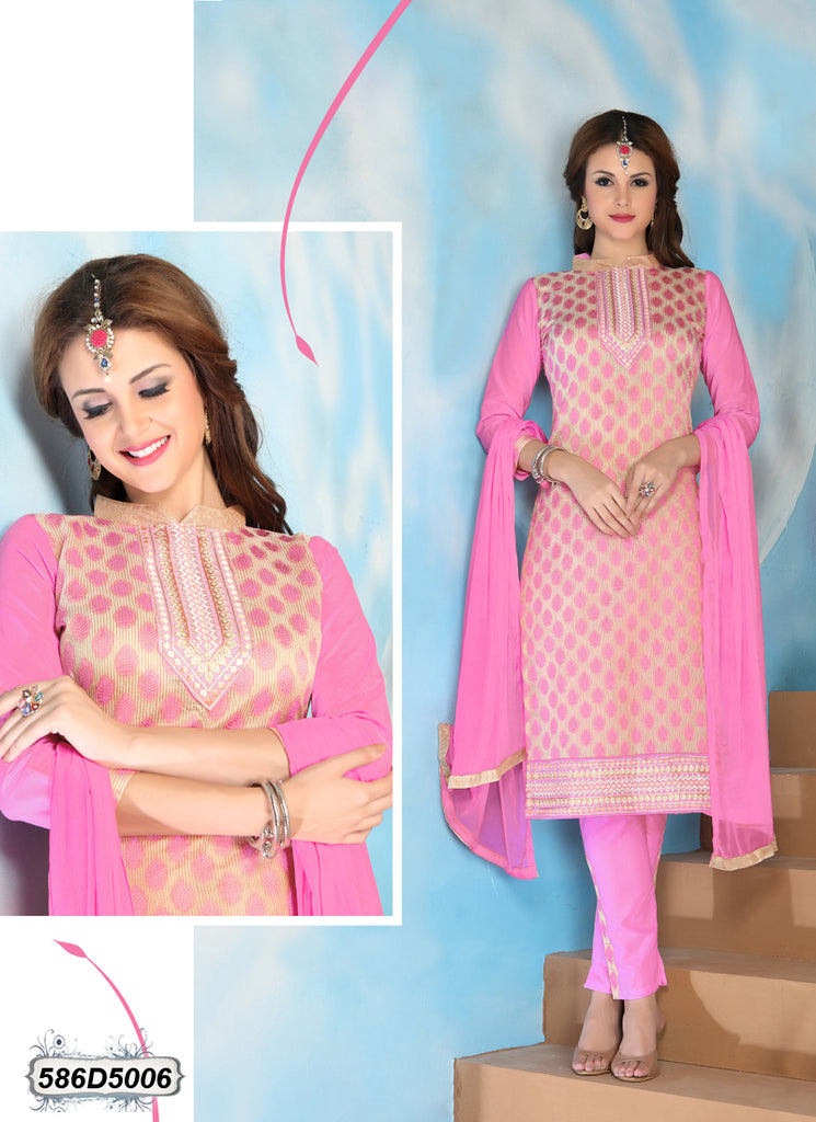 Pink Pure Cotton Salwar