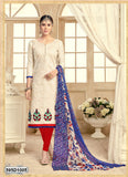 Beige,Red Poly Silk Salwar Get Extra 10% Discount on All Prepaid Transaction