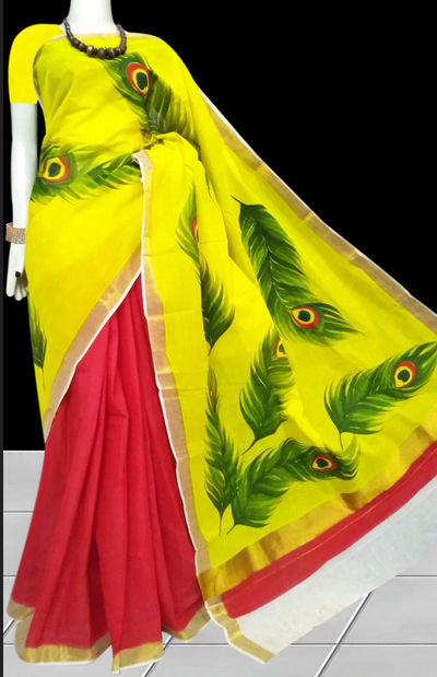 Kerala Pure Cotton Sarees (Add to Cart Get  15% Additional Discount Limited time Offer)