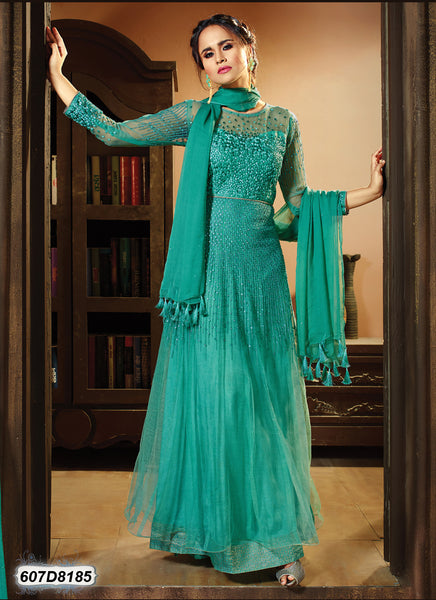 Blue Santoon Salwar