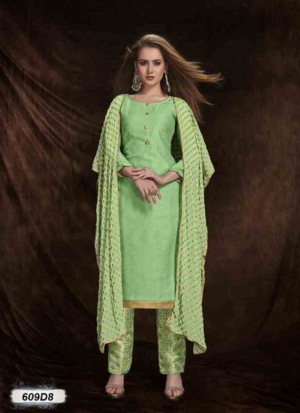 Green Banglori Silk Salwar