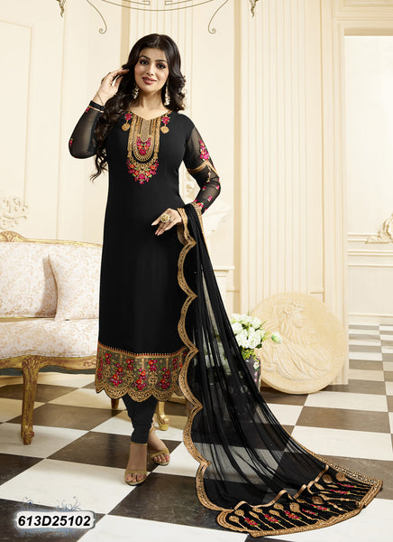 Black Georgette Salwar