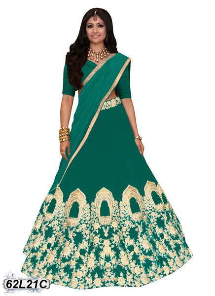 Green Designer Lehenga Choli