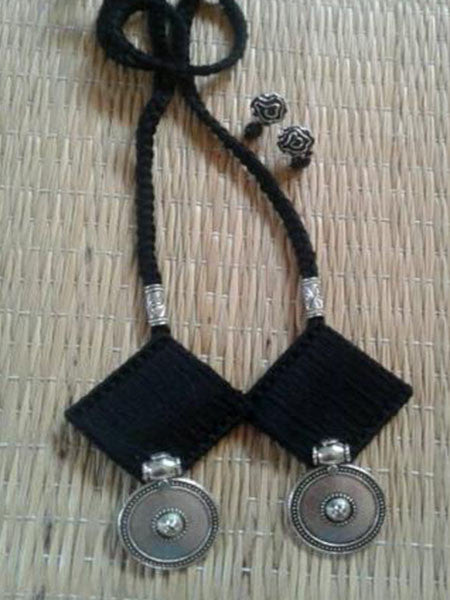 Black Handcrafted Necklaces