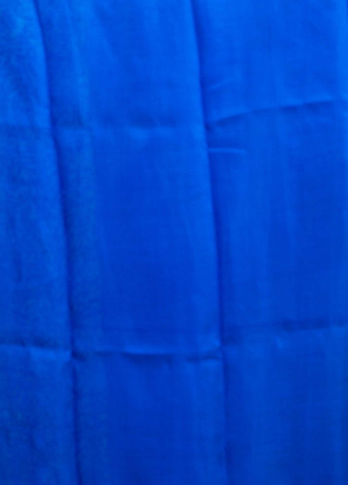 Blue Block Printed Pure Silk Mark Certified Bishnupuri Silk Sarees