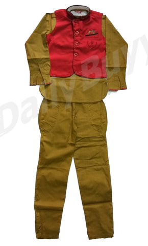 Yellow Modi Kurta & Pajama Boys Clothing Get Extra 10% Discount on All Prepaid Transaction