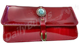 Red stone shining ladies Wallet Get Extra 10% Discount on All Prepaid Transaction