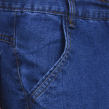 Men's Non-Stretchable Blue Jeans