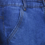 Men's Non-Stretchable Light Blue Jeans Get Extra 10% Discount on All Prepaid Transaction