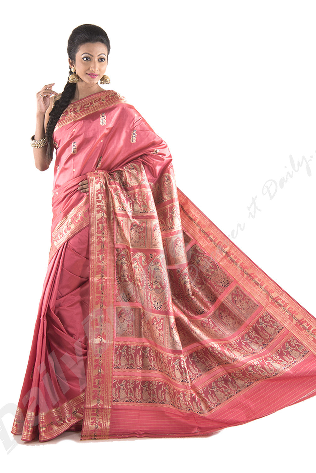 Sink in Pink, Baluchari Sarees