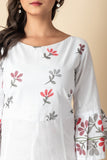 White Block Printed Kurtis Dress Red Imported Long Indo Western Kurtis Get Extra 10% Discount on All Prepaid Transaction Wear Get Extra 10% Discount on All Prepaid Transaction