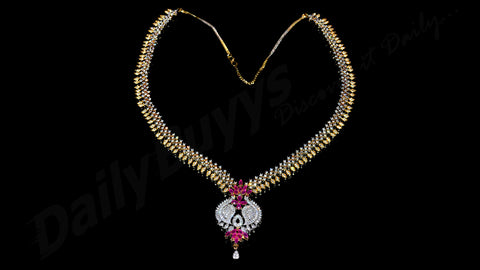 Red and pink stone Jewellery SetsStock Clearance Get Extra 10% Discount on All Prepaid Transaction