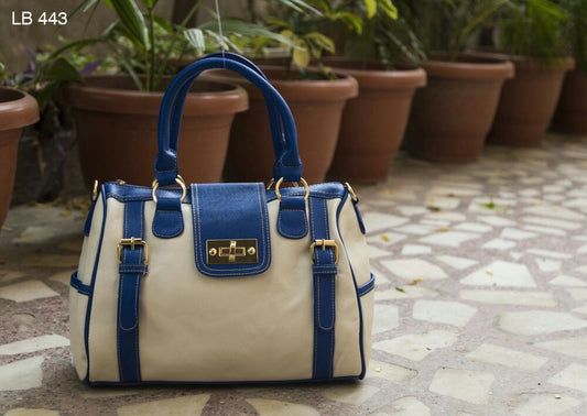 Blue & White Hand Bags