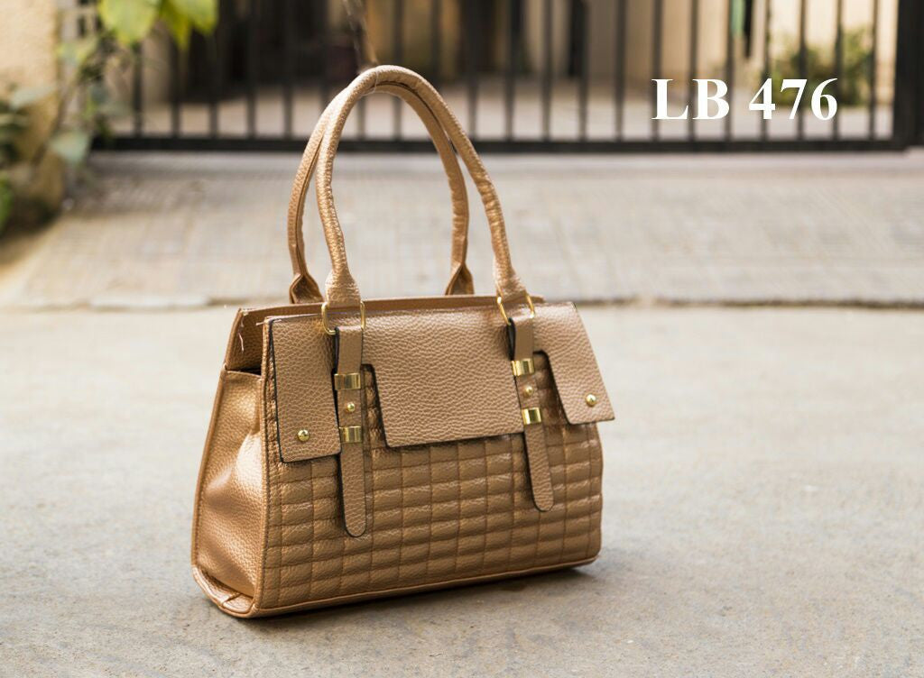 Beige Hand Bags Get Extra 10% Discount on All Prepaid Transaction