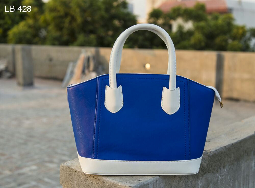 Blue Colorful Handheld Hand Bags