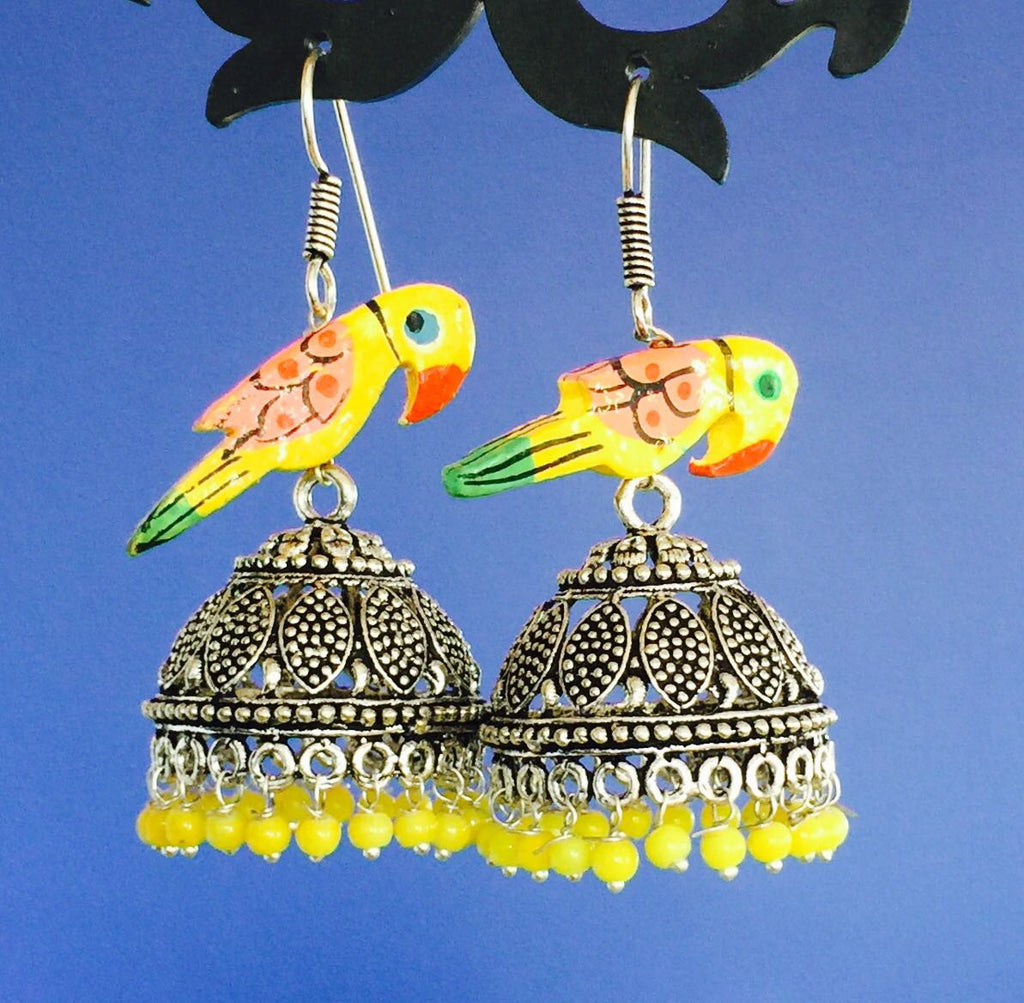 Parrot Design 4 Earrings