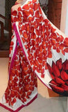 Red Pure Silk Mark Certified Murshidabad Silk Sarees Get Extra 10% Discount on All Prepaid Transaction