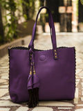 Purple Bag In Tote Bag