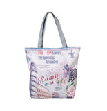Roma Italia Printed Pure Cotton Totes Get Extra 10% Discount on All Prepaid Transaction