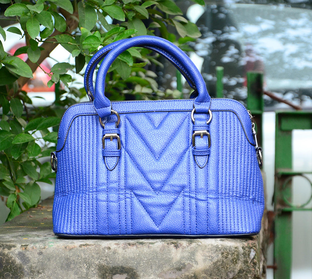 Blue M Design Handheld Hand Bags
