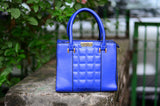 Blue Square Sling Hand Bags