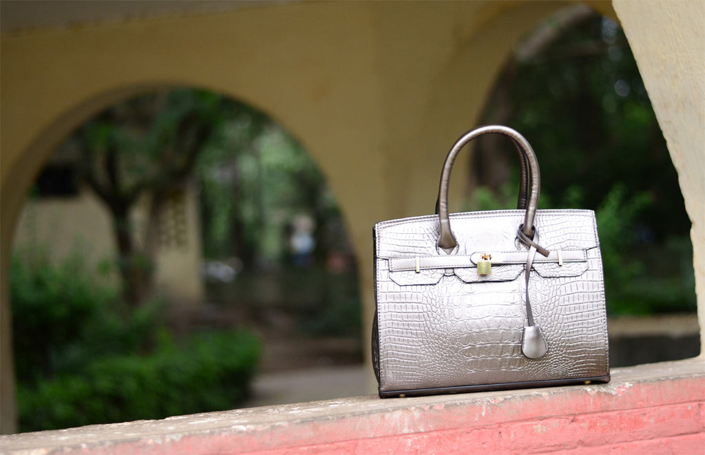 Grey Lock Elegant Hand Bags