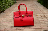 Red Lock Elegant Hand Bags