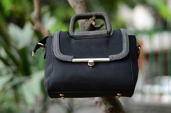 Top Grain Soft Leather Shoulder Bag with 2 Straps – Regina