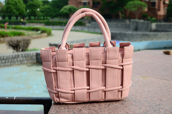 Peach Basket Design Handheld Hand Bags