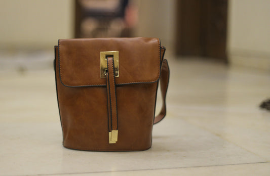 Brown Stylish Sling Hand Bags