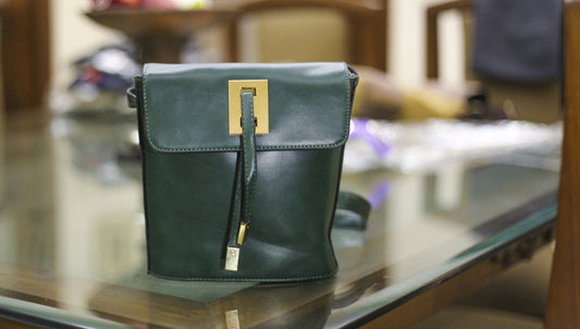 Green Stylish Sling Hand Bags