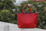 Red Medium Bag-in-Bag Hand Bags