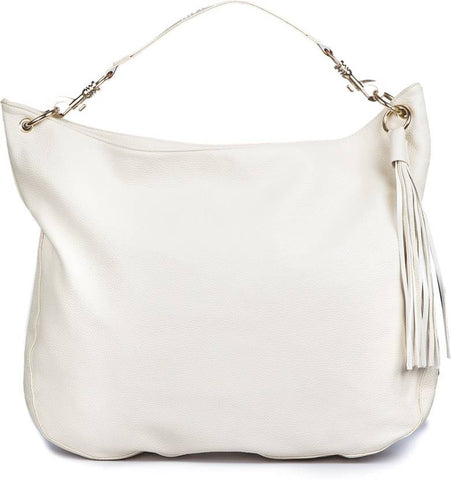 White Big Hobo Totes