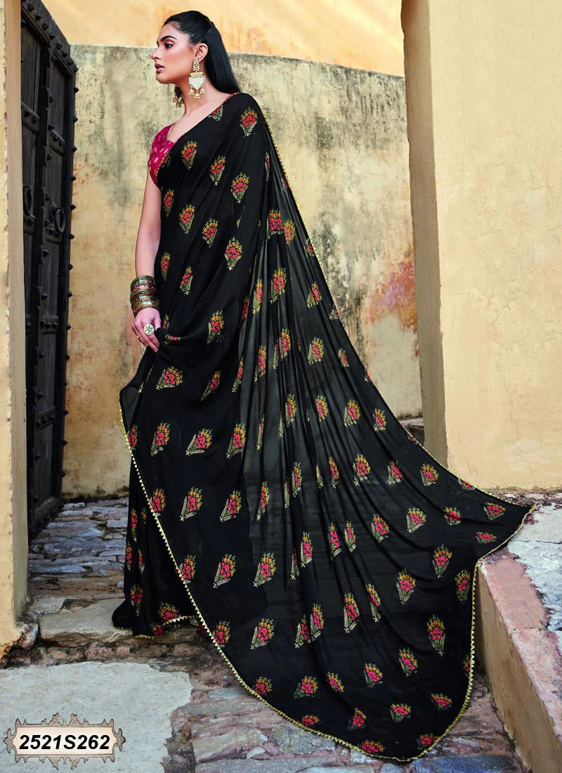 Designer Georgette Sarees