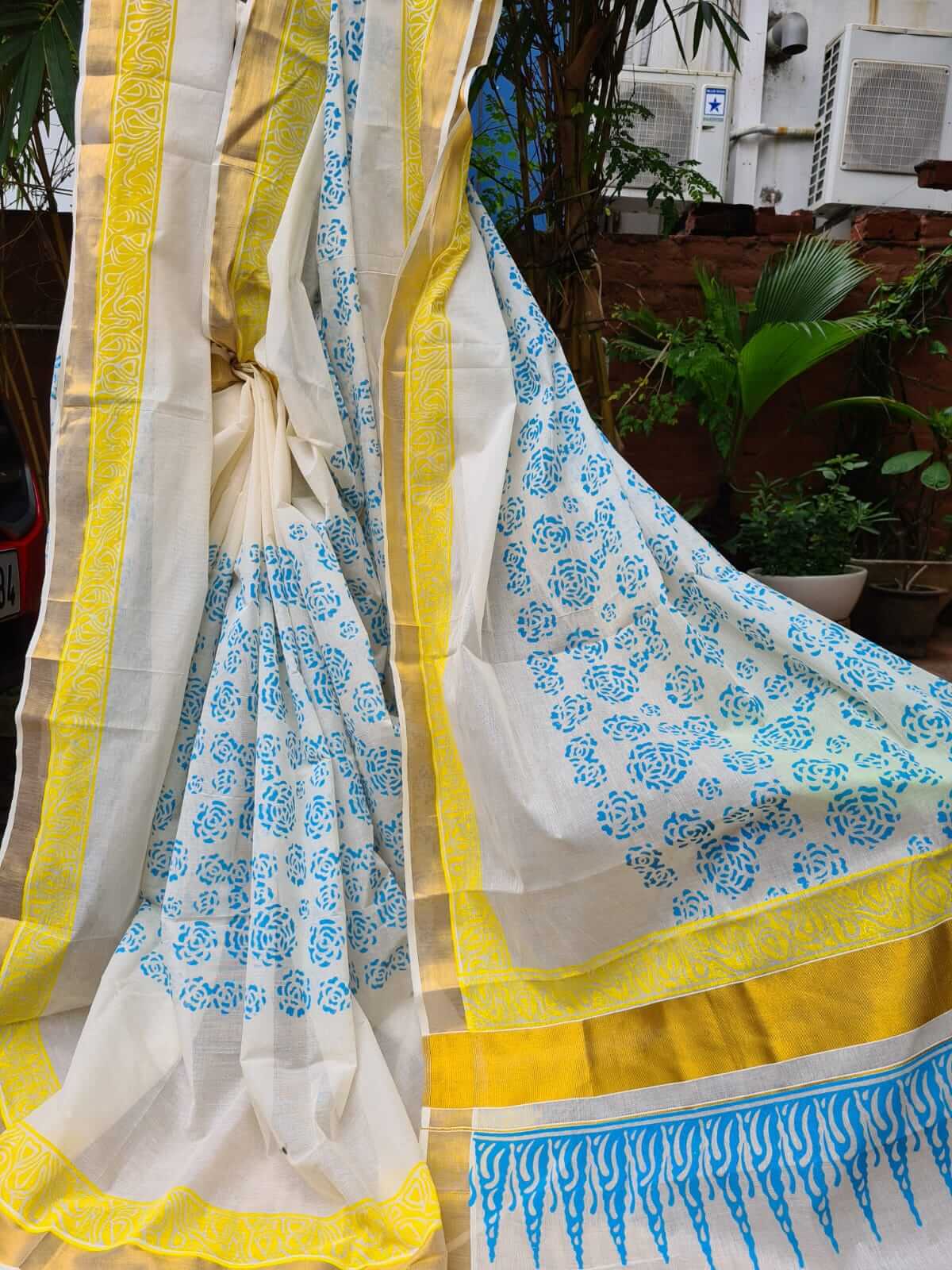 Kerala Pure Cotton Sarees (Add to Cart Get  15% Additional Discount Limited time Offer)