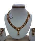 Beautiful Golden white stone2 necklace - Dailybuyys