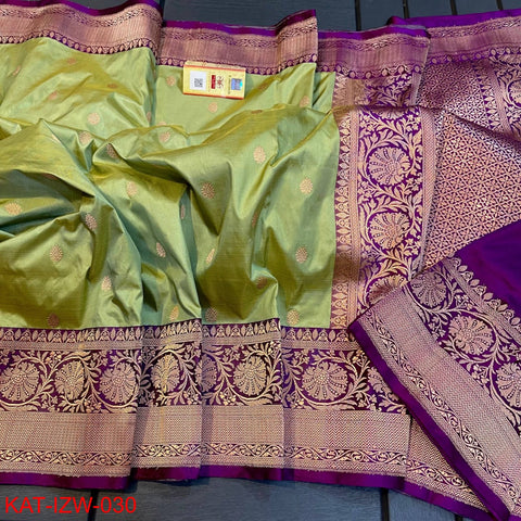Purple Banarasi Silk Sarees Get Extra 10% Discount on All Prepaid Transaction