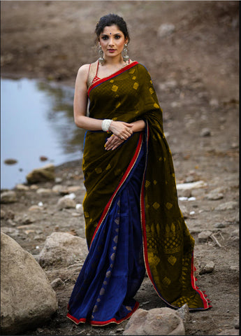 Cotton Handloom Saree