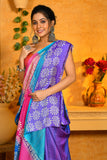 Beautiful Design Motif Block Printed Handloom Pure Silk Sarees Get Extra 10% Discount on All Prepaid Transaction